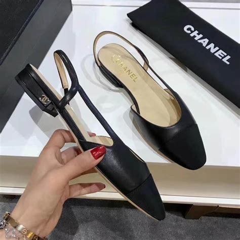 chanel flats replica|most expensive slingback heels.